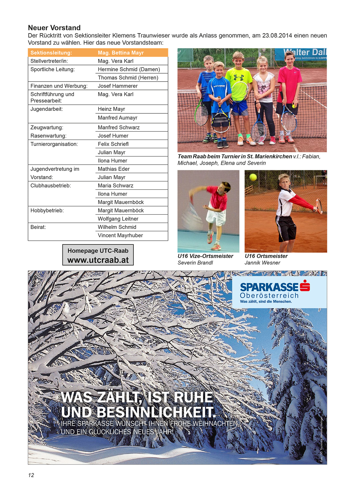Unionzeitung 2014 - Seite 12