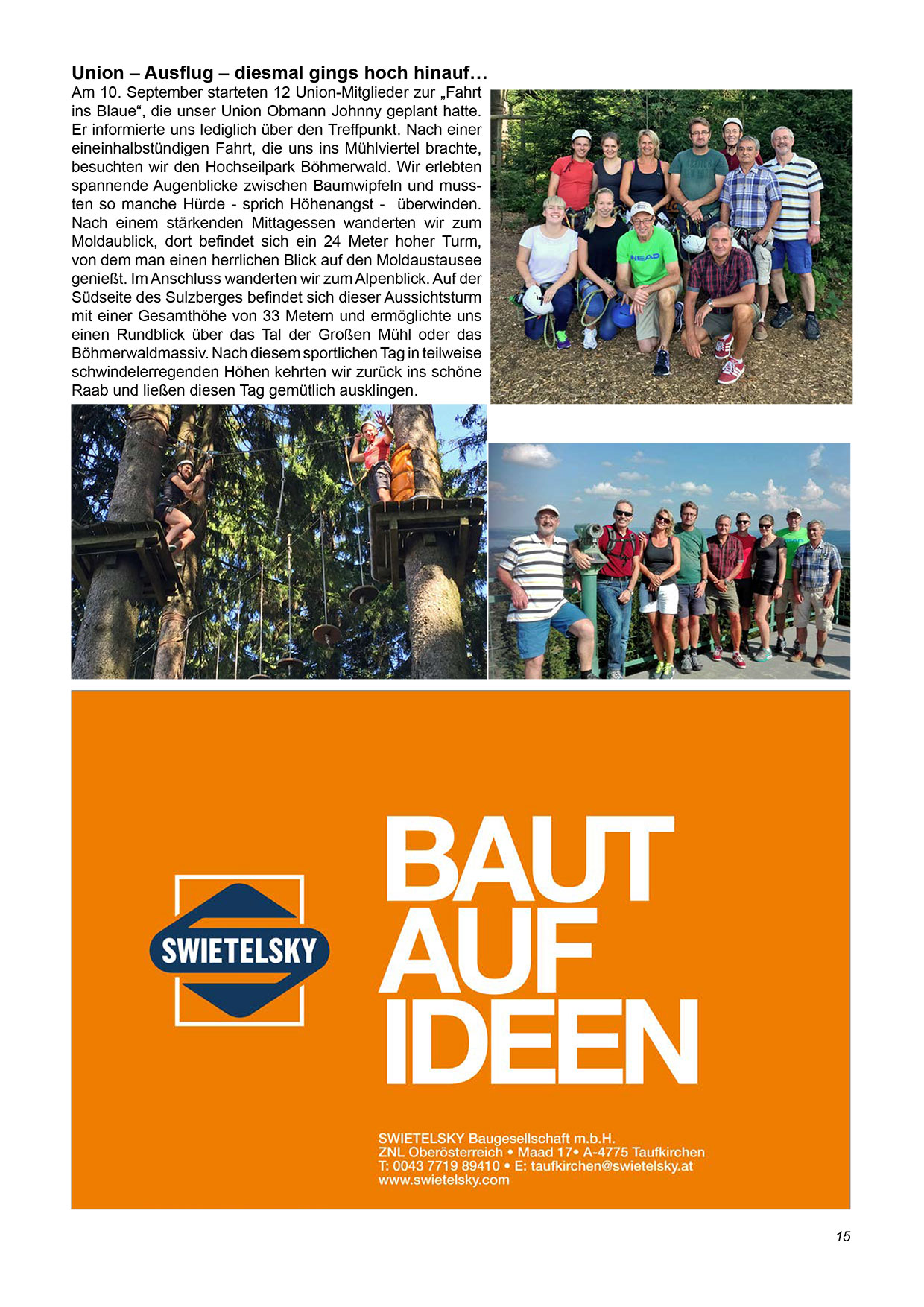 Unionzeitung 2016 - Seite 15