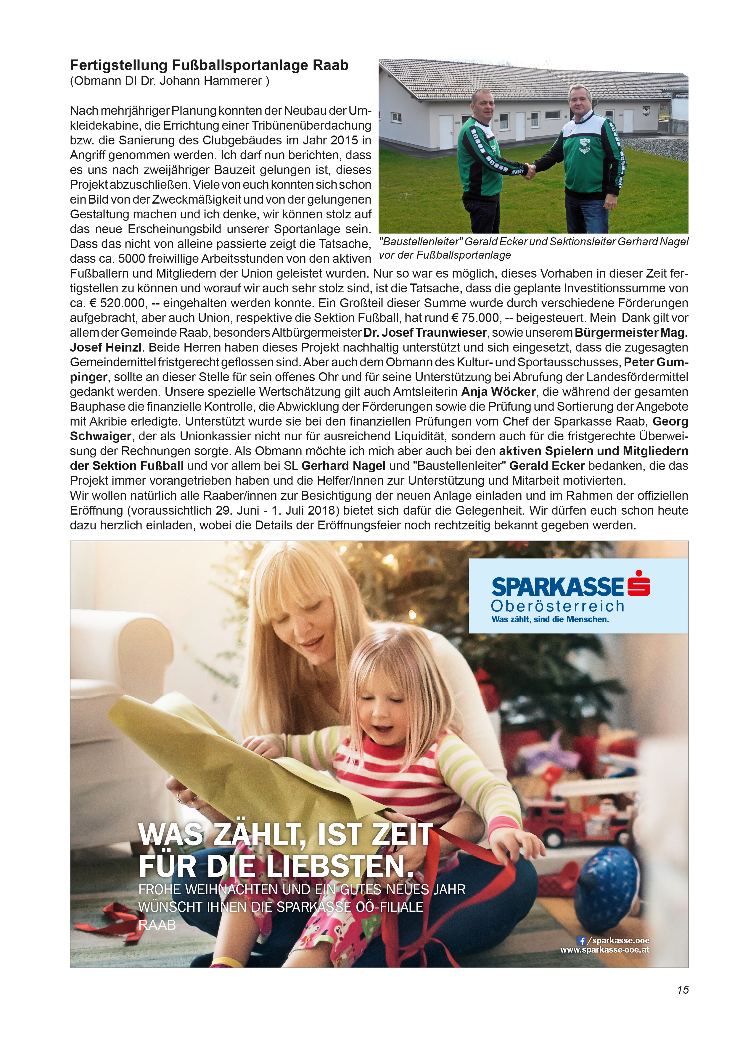 Unionzeitung 2017 - Seite 15