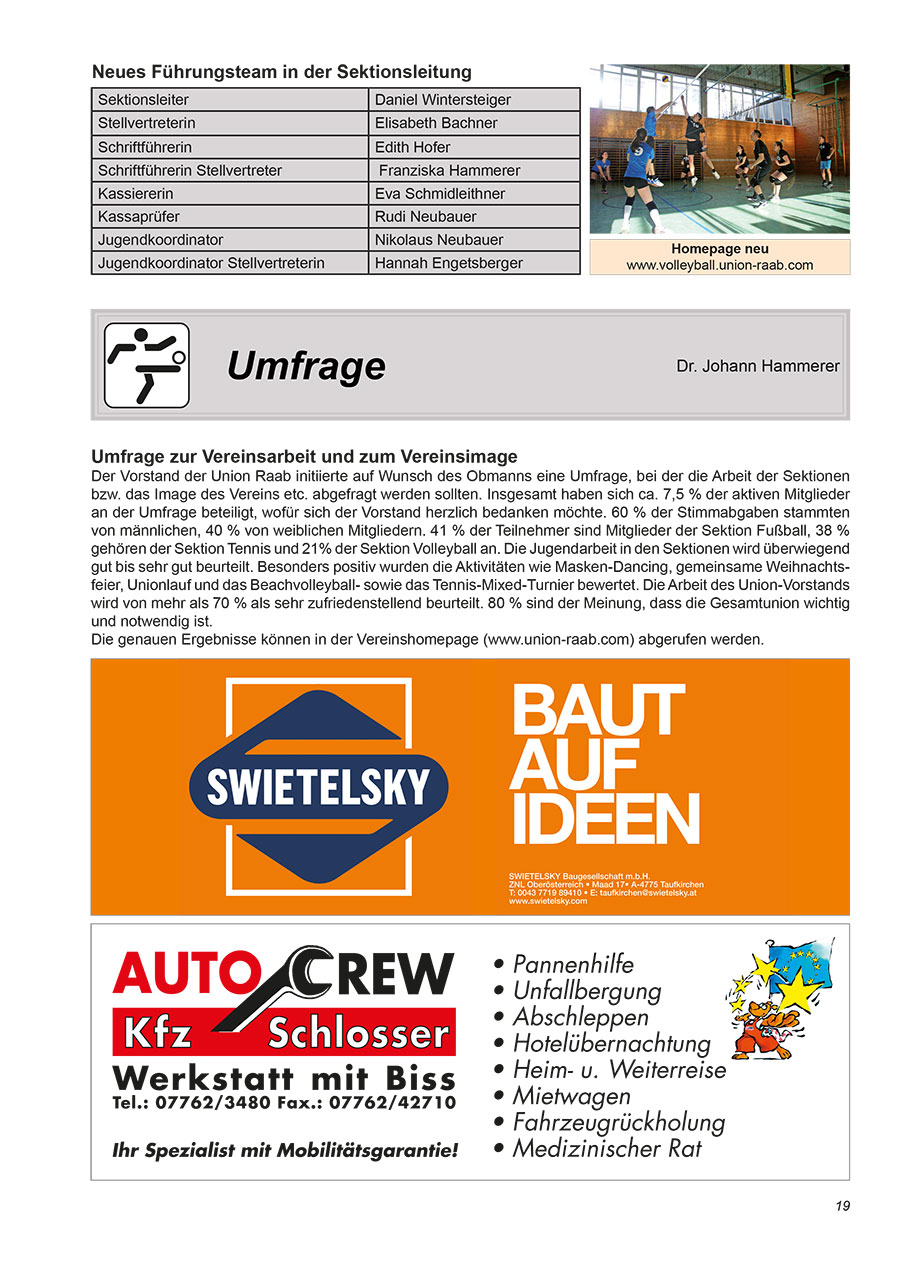 Unionzeitung 2018 - Seite 19